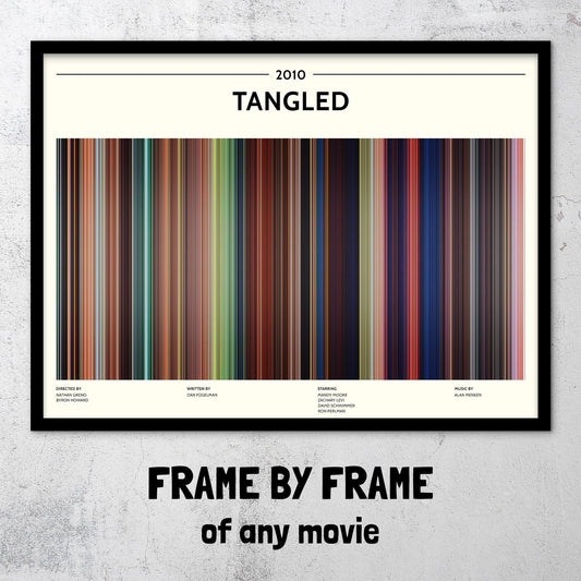 Tangled (2010) Barcode Palette