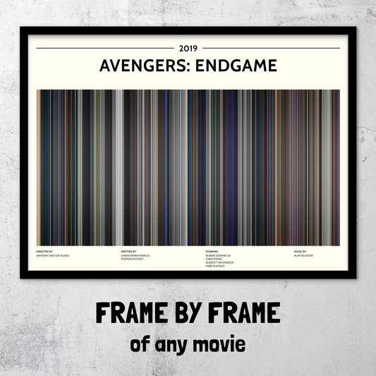 Avengers: Endgame (2019) Barcode Palette