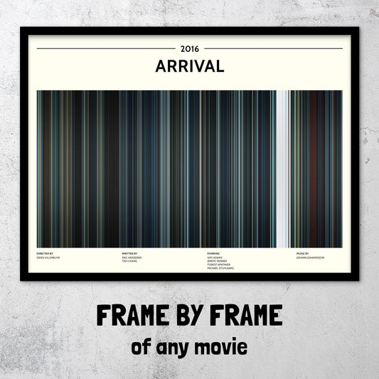 Arrival (2016) Barcode Palette