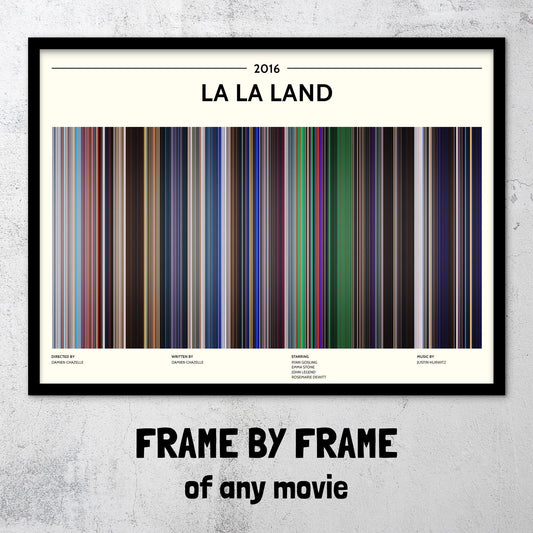 La La Land (2016) Barcode Palette