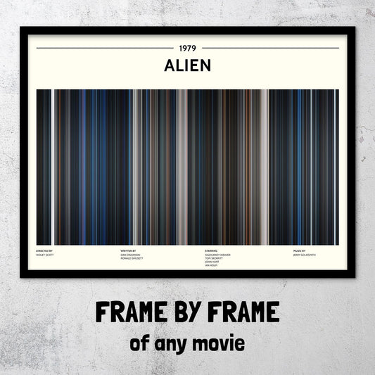 Alien (1979) Barcode Palette