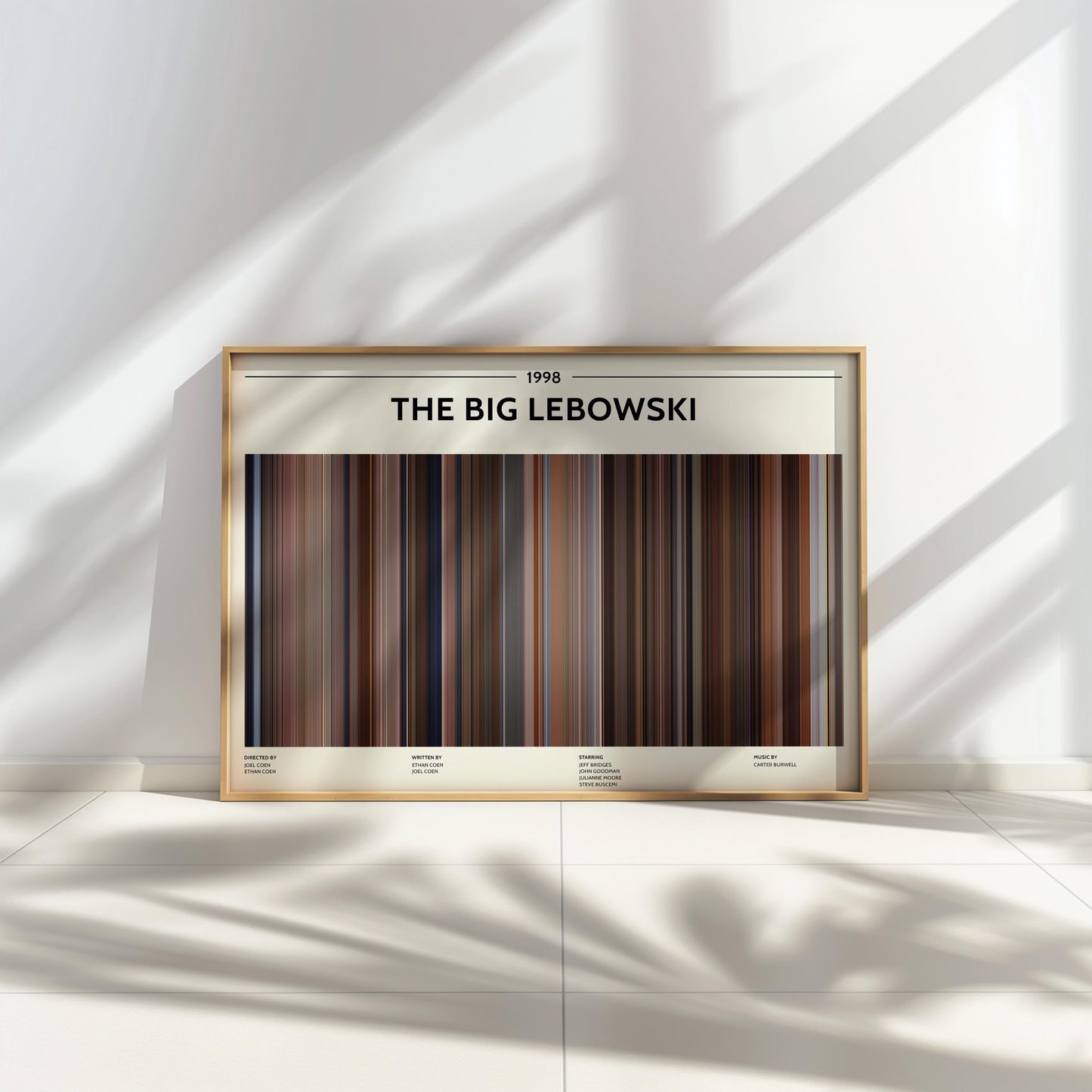 The Big Lebowski (1998) Barcode Palette