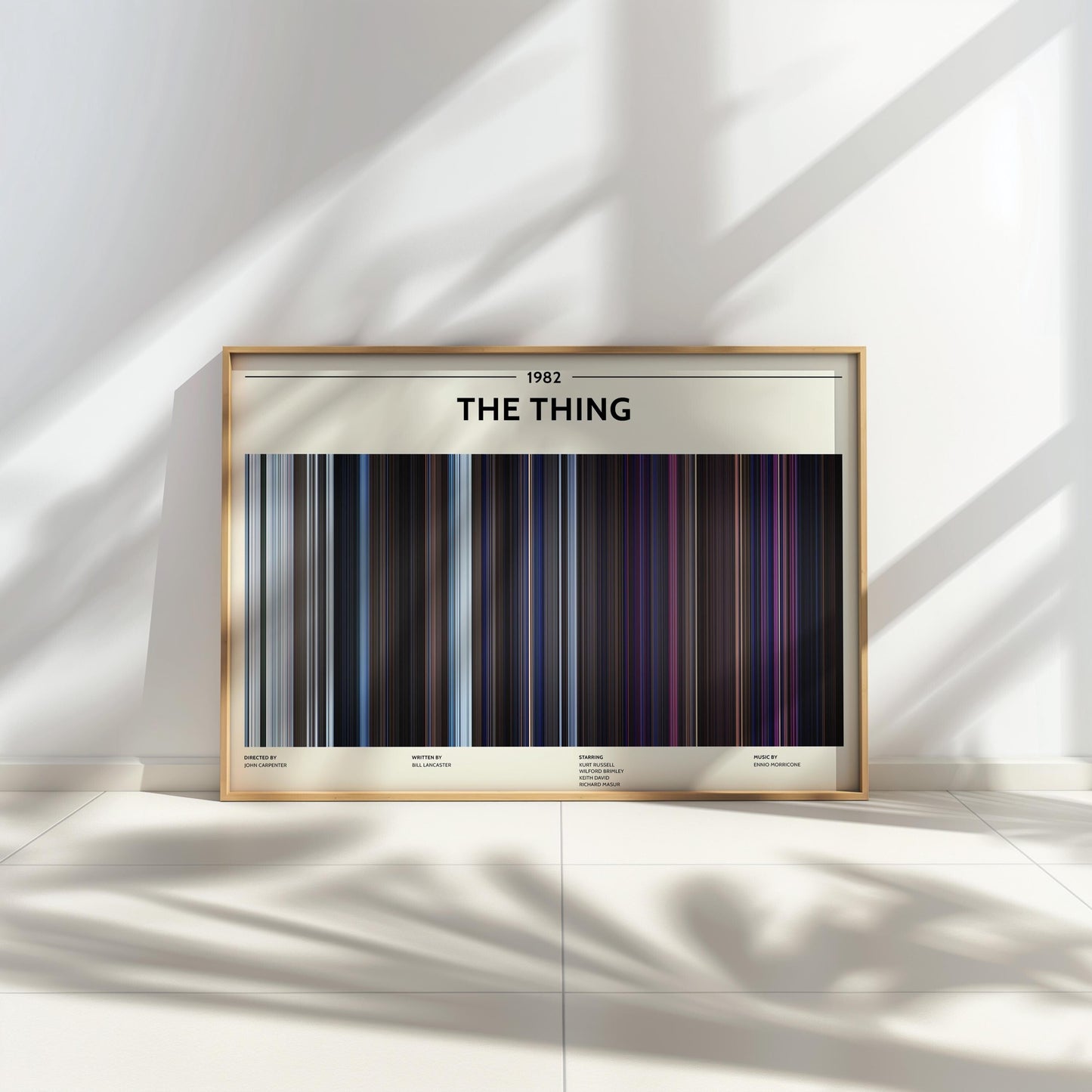 The Thing (1982) Barcode Palette