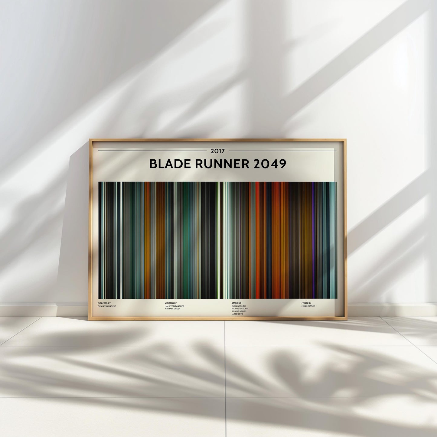 Blade Runner 2049 (2017) Barcode Palette