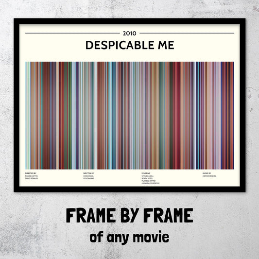 Despicable Me (2010) Barcode Palette