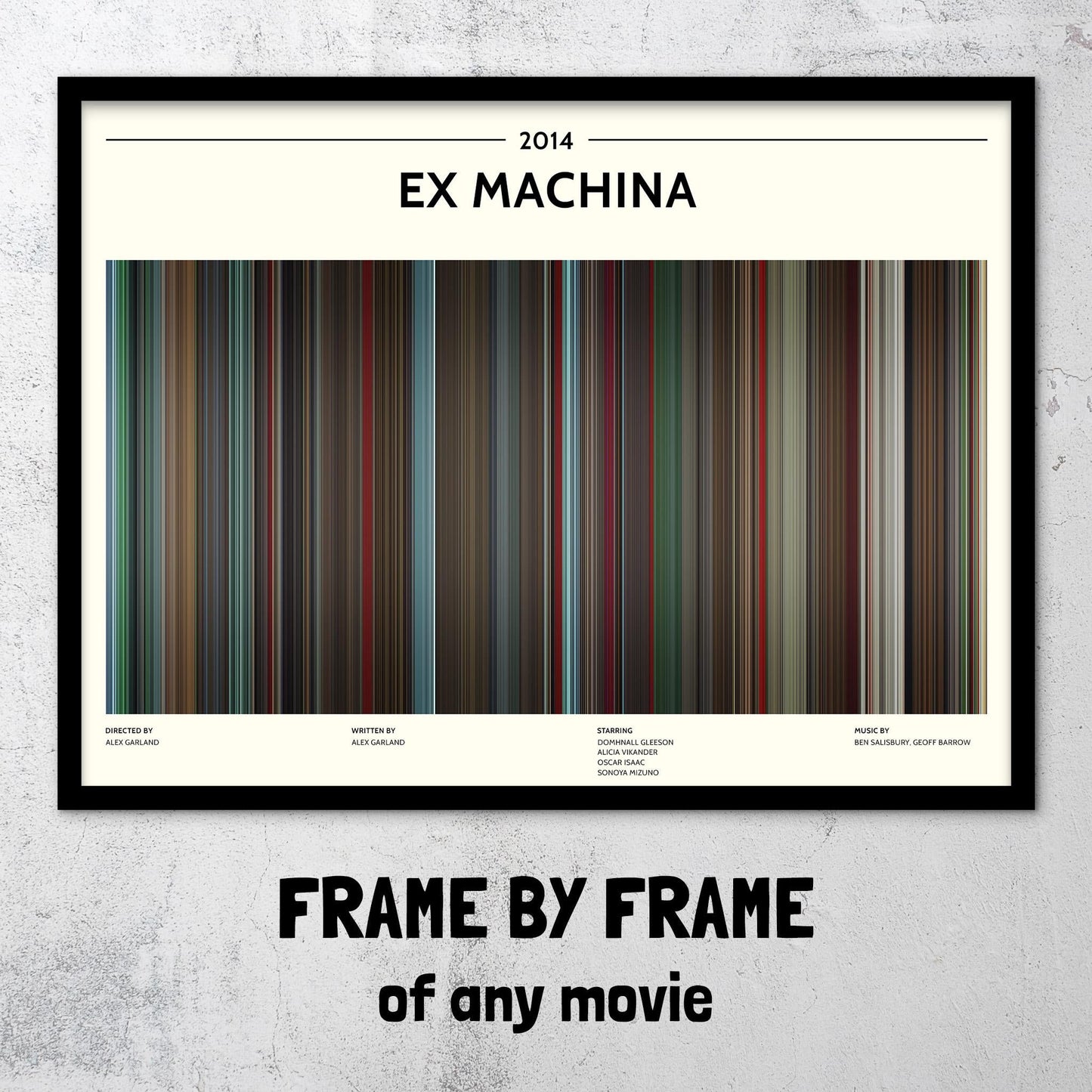 Ex Machina (2014) Barcode Palette