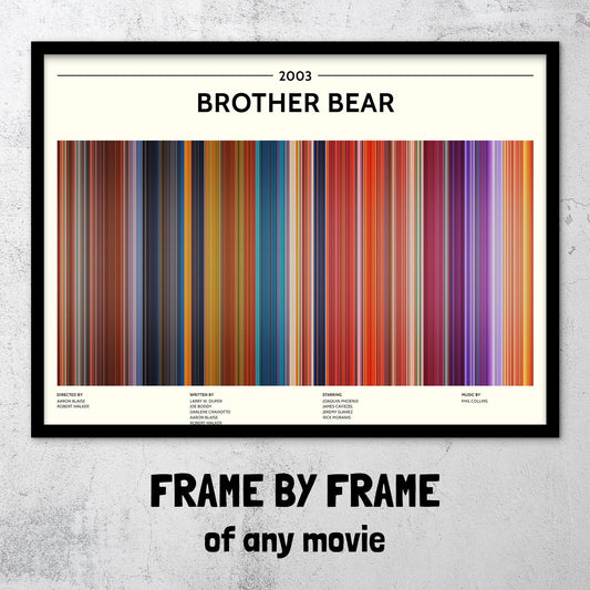 Brother Bear (2003) Barcode Palette