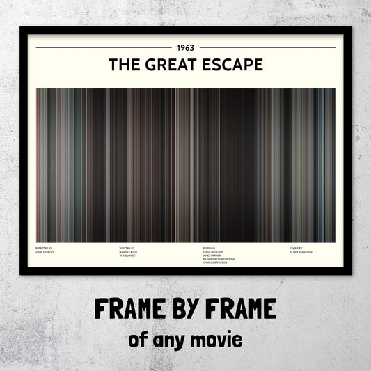 The Great Escape (1963) Barcode Palette