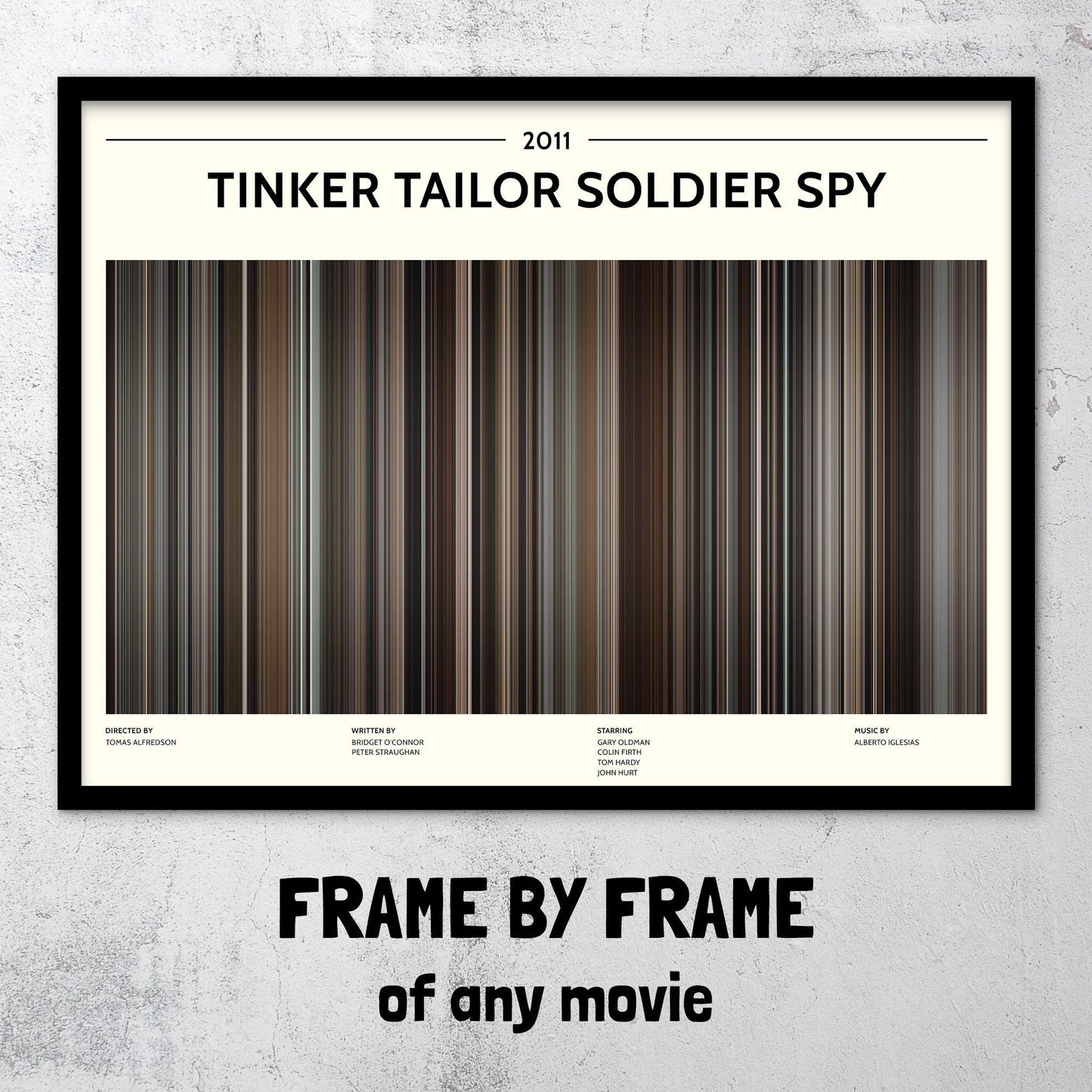 Tinker Tailor Soldier Spy (2011) Barcode Palette