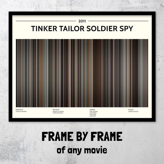 Tinker Tailor Soldier Spy (2011) Barcode Palette