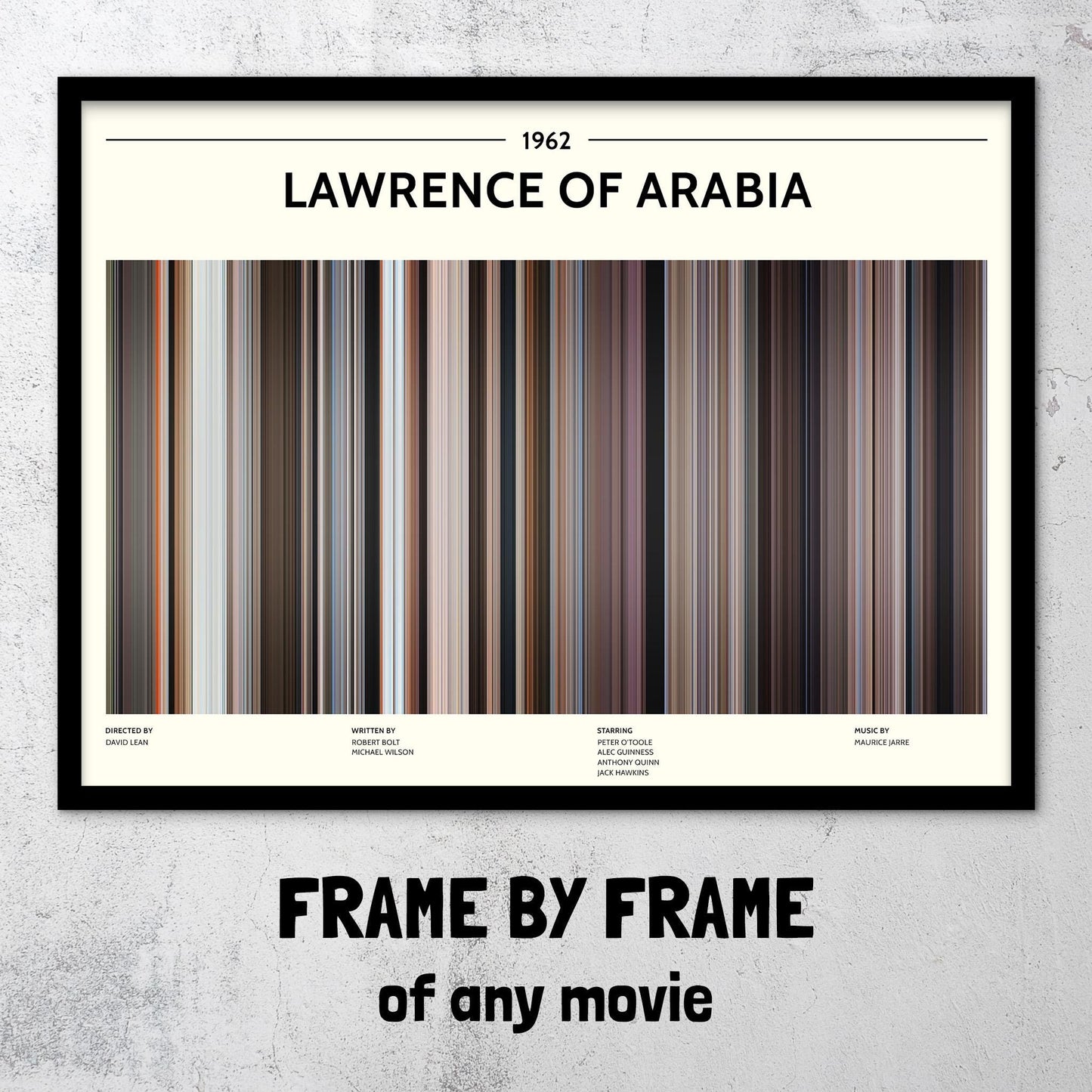 Lawrence of Arabia (1962) Barcode Palette