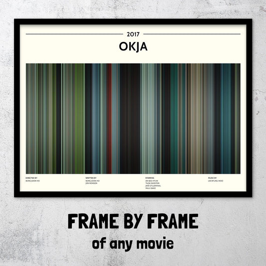 Okja (2017) Barcode Palette