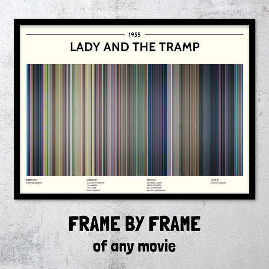 Lady and the Tramp (1955) Barcode Palette