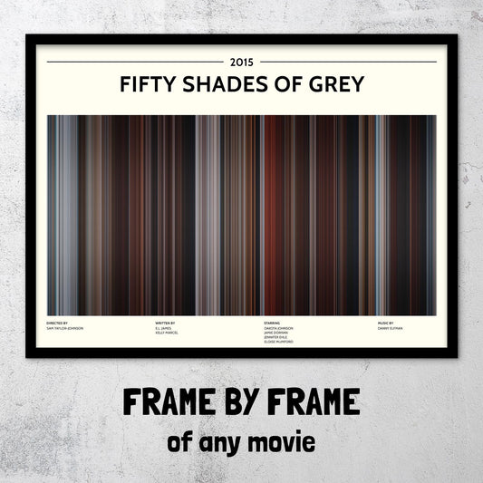 Fifty Shades of Grey (2015) Barcode Palette