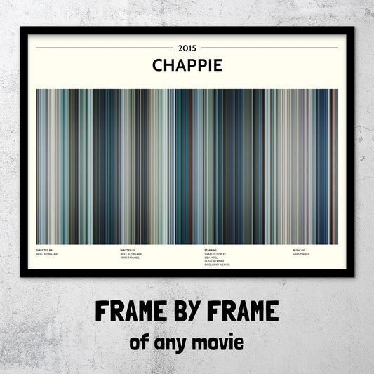 Chappie (2015) Barcode Palette