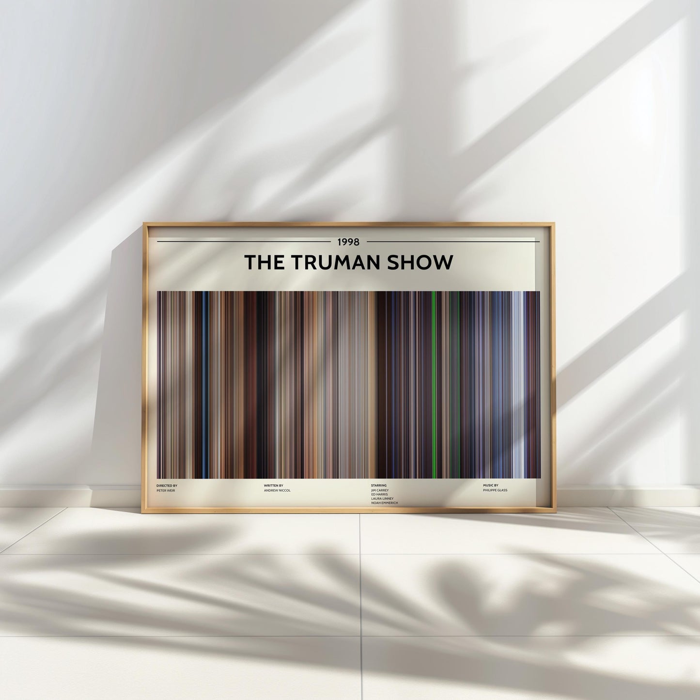 The Truman Show (1998) Barcode Palette