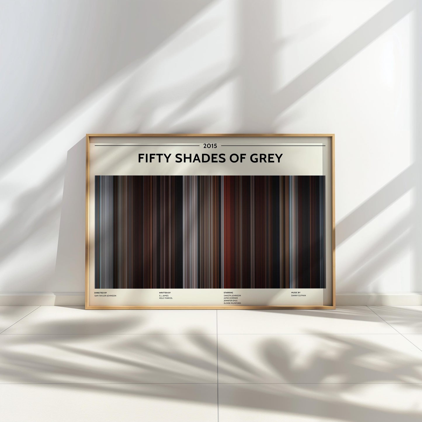 Fifty Shades of Grey (2015) Barcode Palette