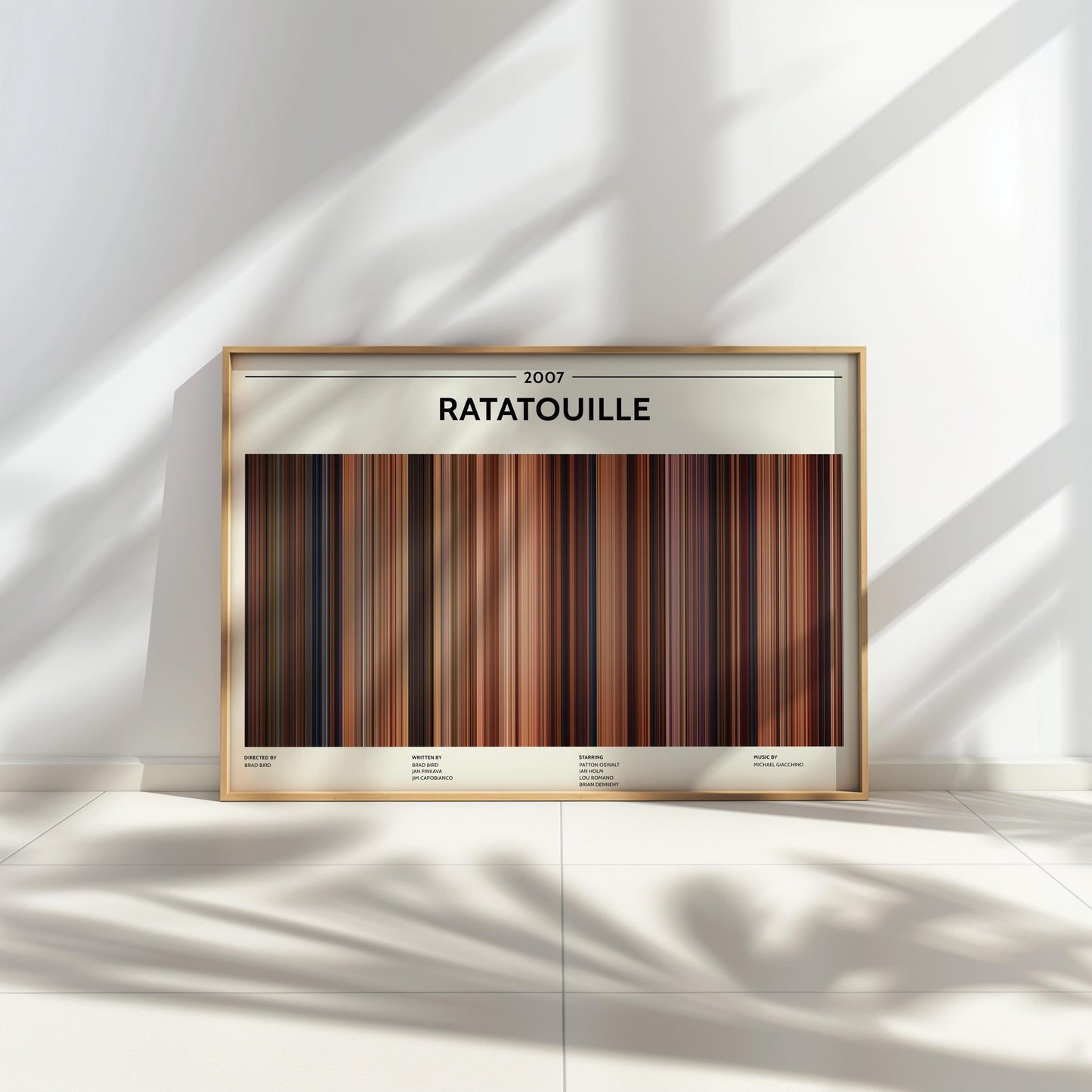 Ratatouille (2007) Barcode Palette