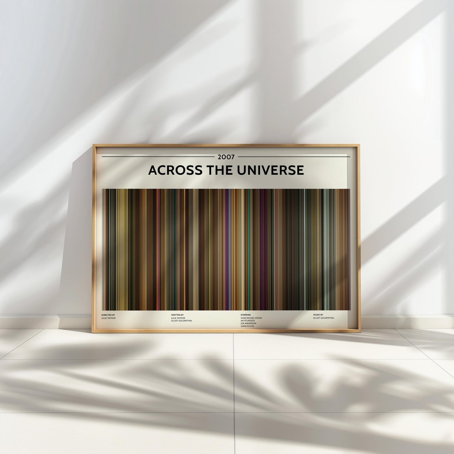 Across the Universe (2007) Barcode Palette