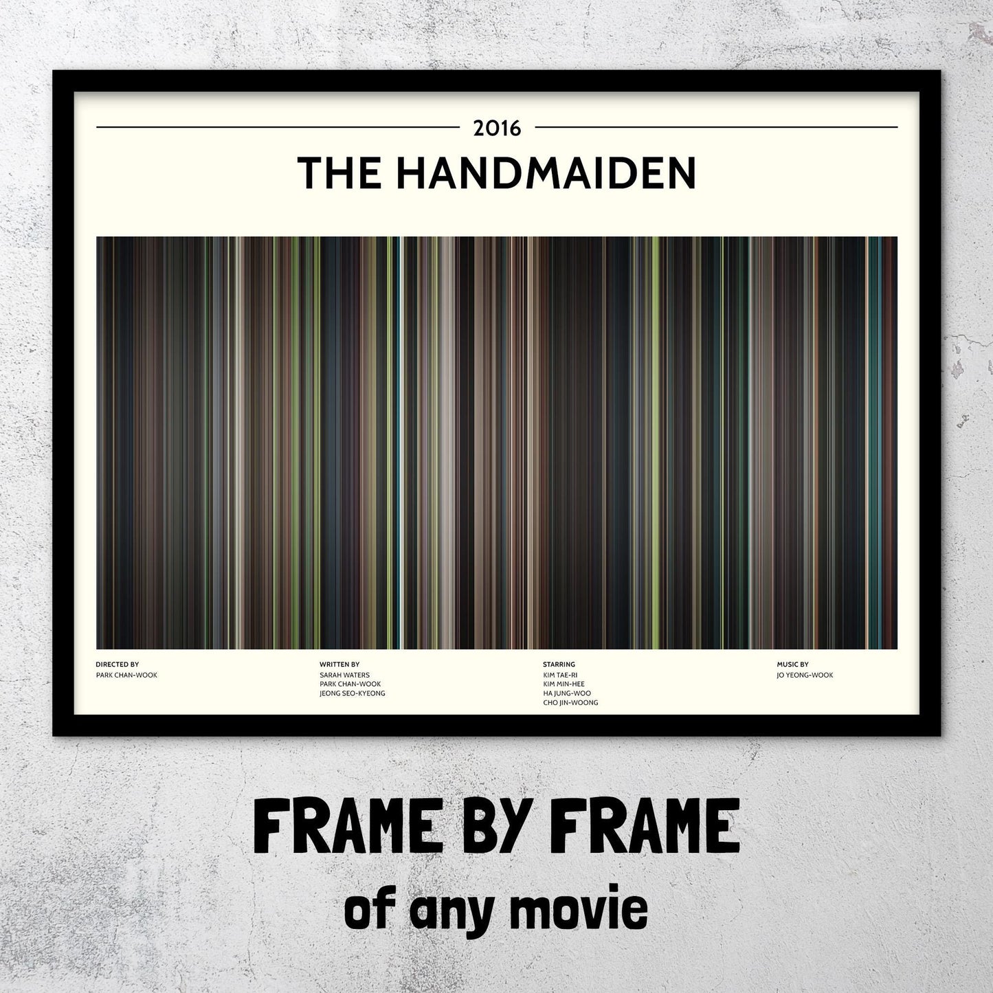 The Handmaiden (2016) Barcode Palette