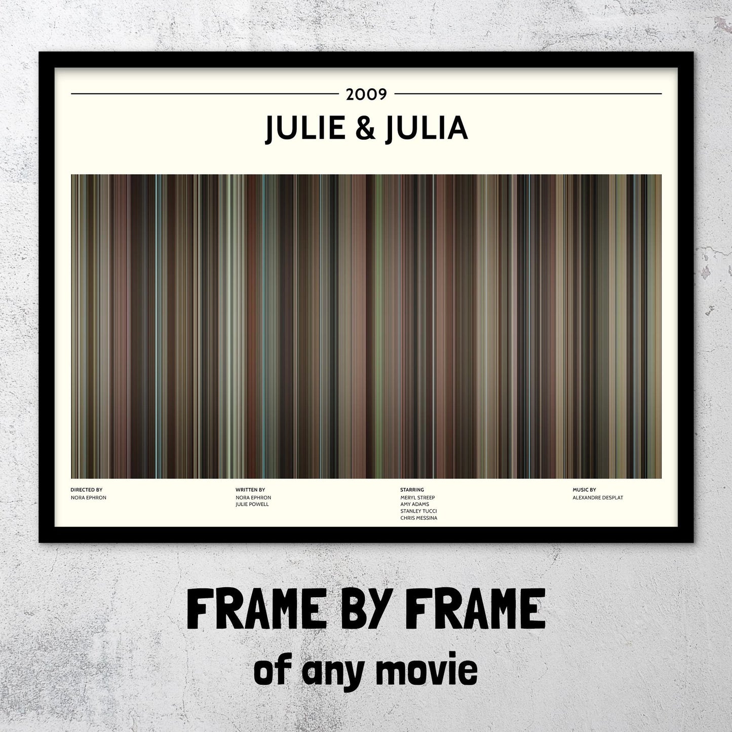 Julie & Julia (2009) Barcode Palette