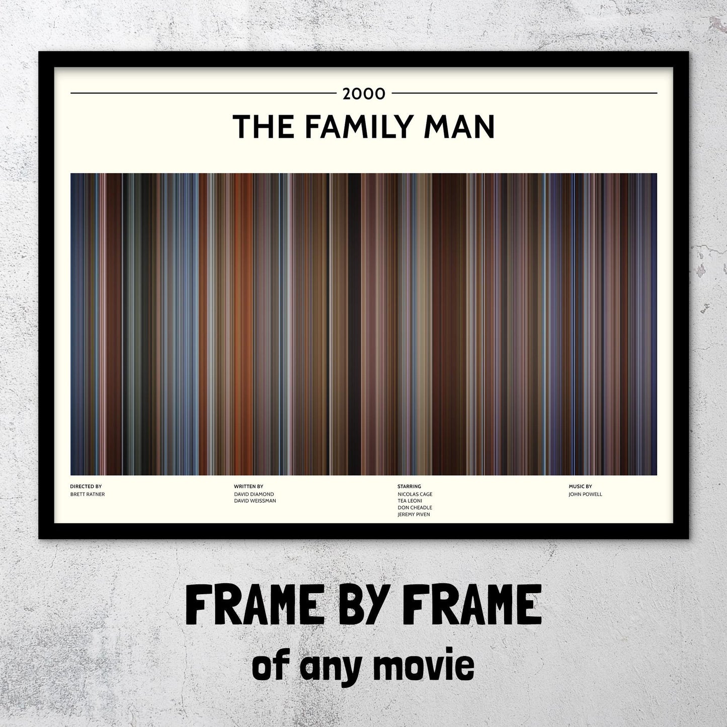 The Family Man (2000) Barcode Palette