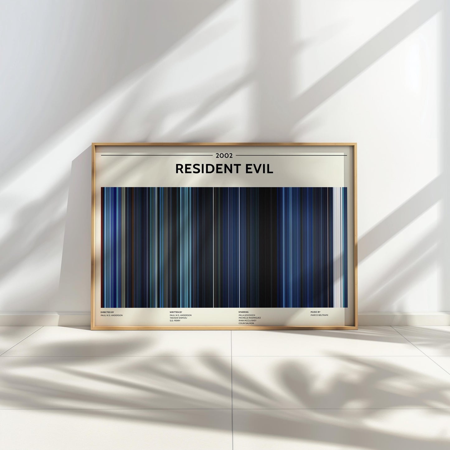 Resident Evil (2002) Barcode Palette