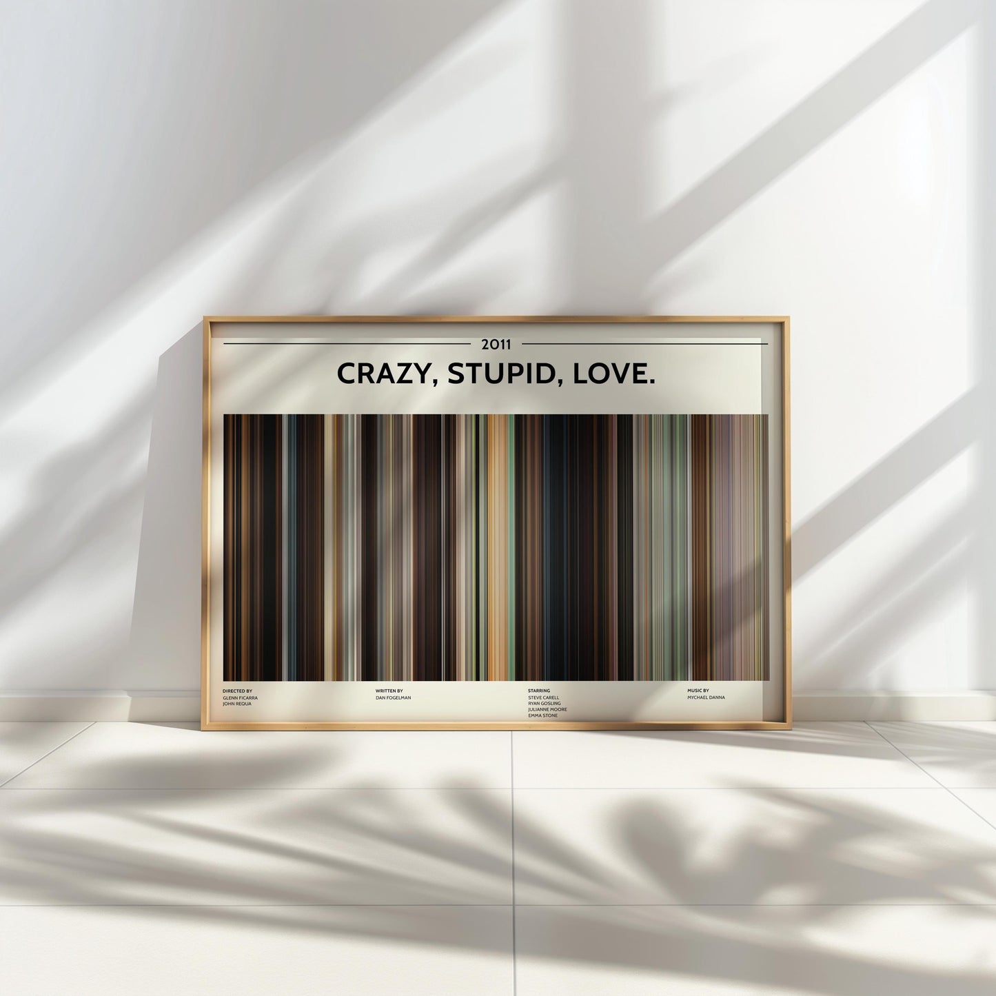 Crazy, Stupid, Love. (2011) Barcode Palette