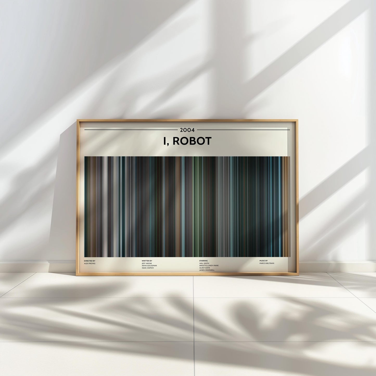 I, Robot (2004) Barcode Palette