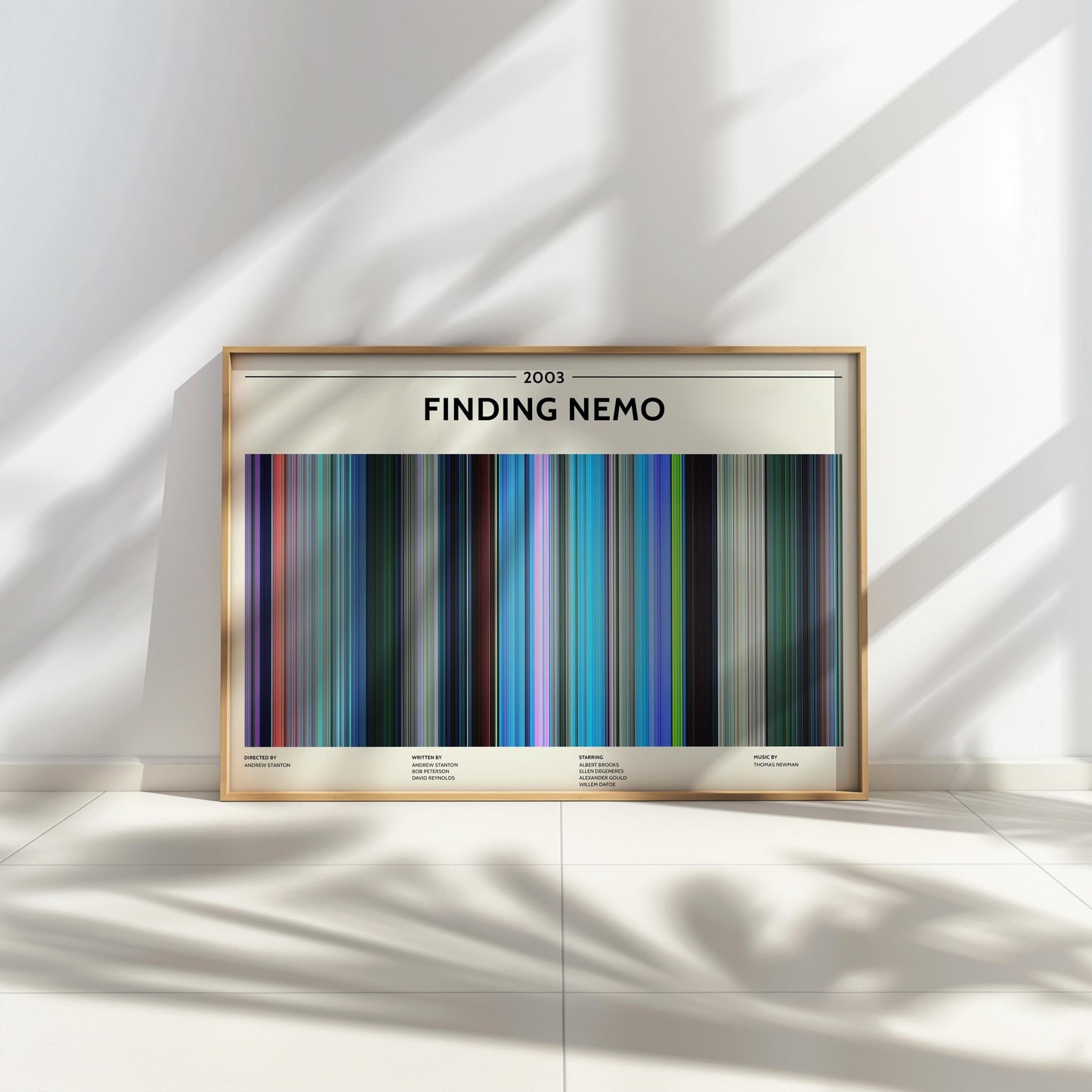 Finding Nemo (2003) Barcode Palette