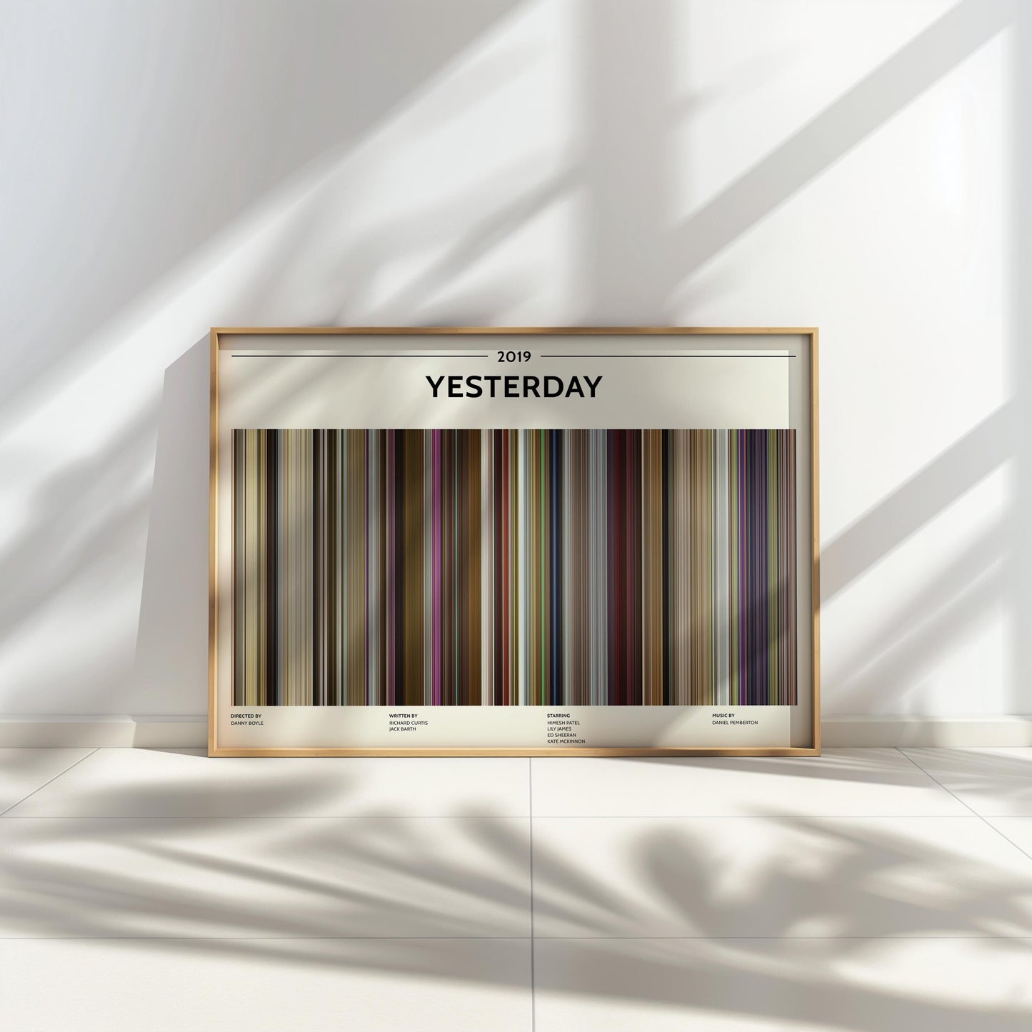 Yesterday (2019) Barcode Palette