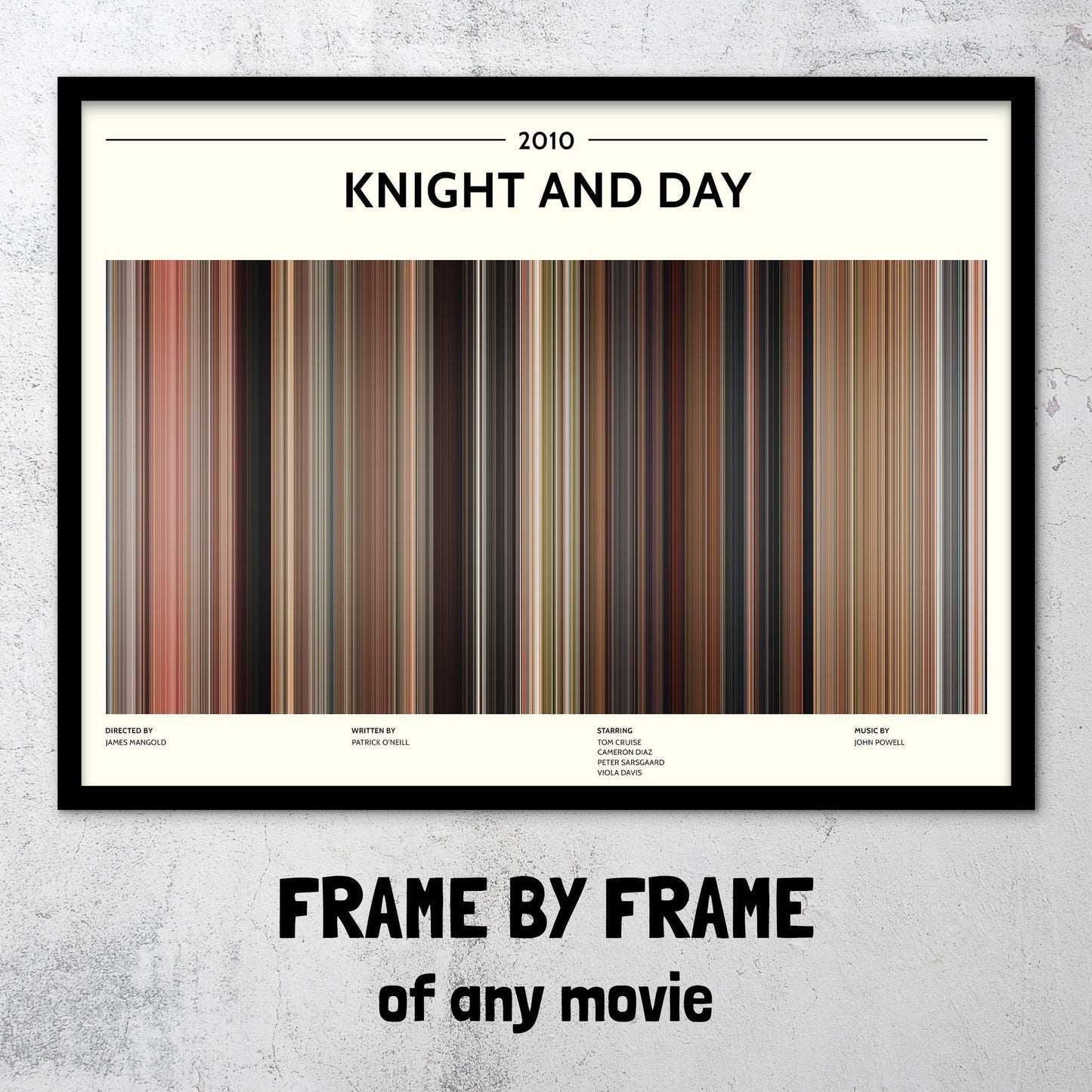 Knight and Day (2010) Barcode Palette