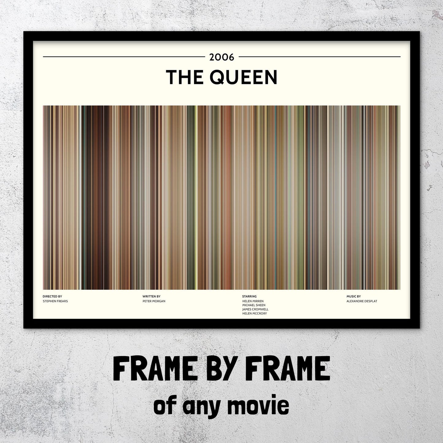 The Queen (2006) Barcode Palette