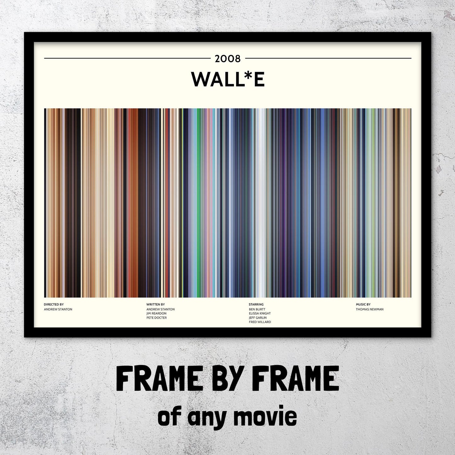 WALL*E (2008) Barcode Palette