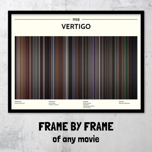 Vertigo (1958) Barcode Palette