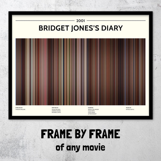 Bridget Jones's Diary (2001) Barcode Palette