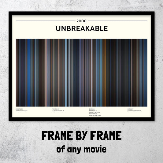 Unbreakable (2000) Barcode Palette