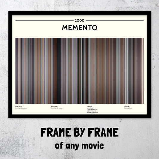 Memento (2000) Barcode Palette