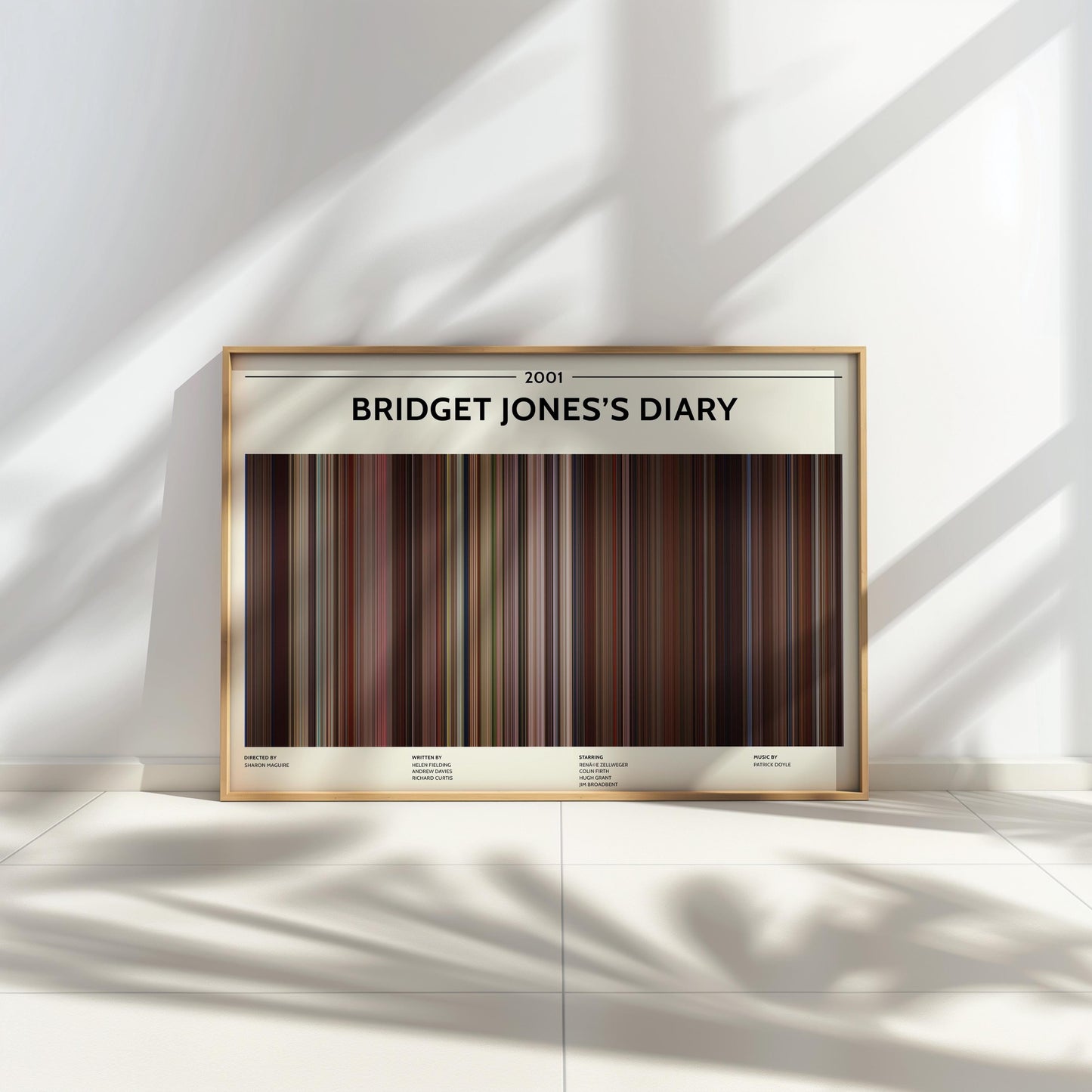 Bridget Jones's Diary (2001) Barcode Palette