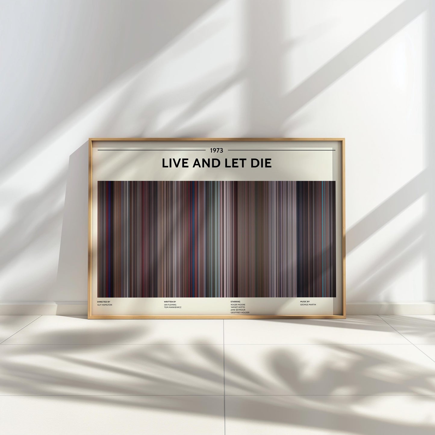 Live and Let Die (1973) Barcode Palette