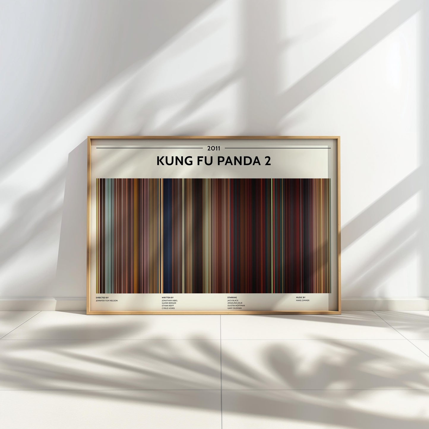 Kung Fu Panda 2 (2011) Barcode Palette