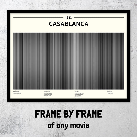 Casablanca (1942) Barcode Palette