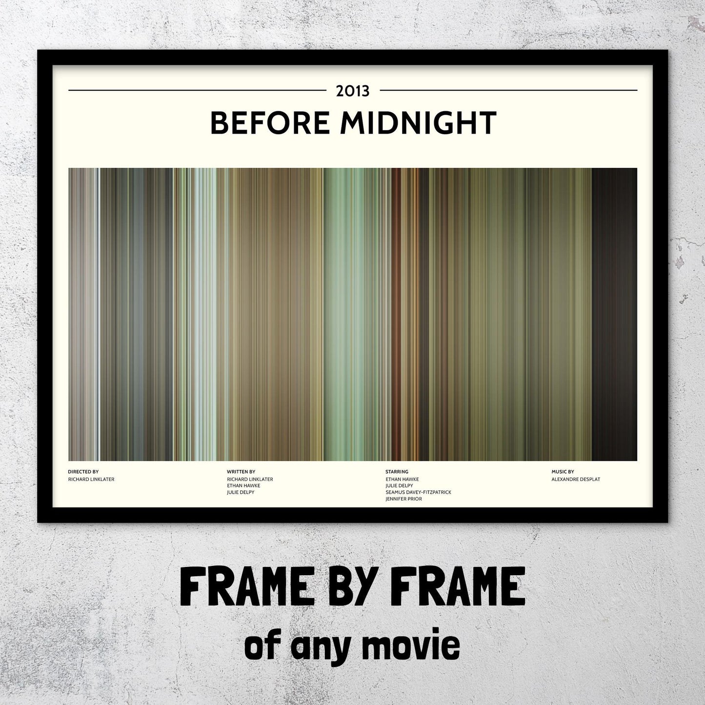 Before Midnight (2013) Barcode Palette