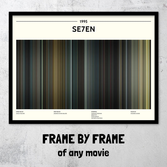 Se7en (1995) Barcode Palette