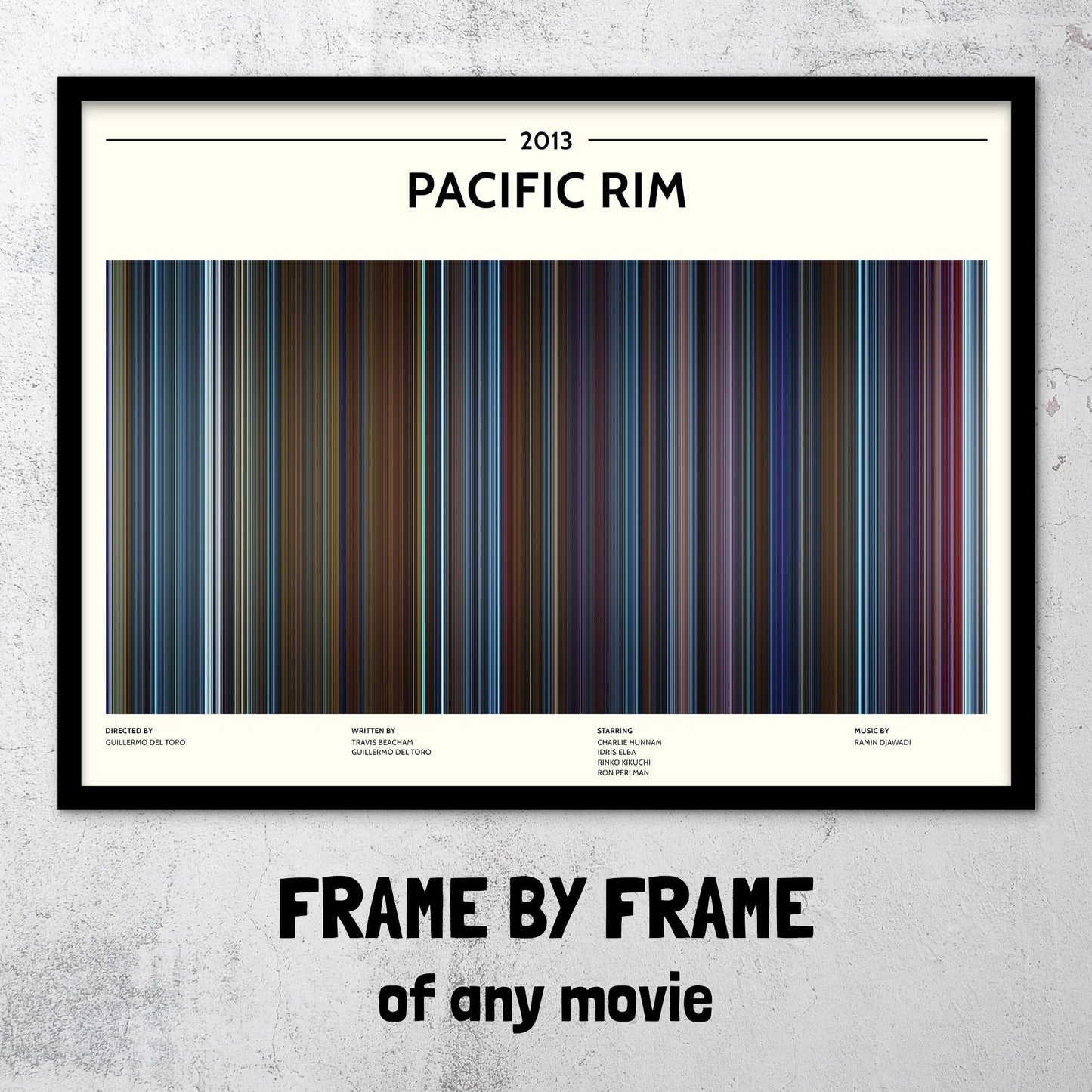 Pacific Rim (2013) Barcode Palette