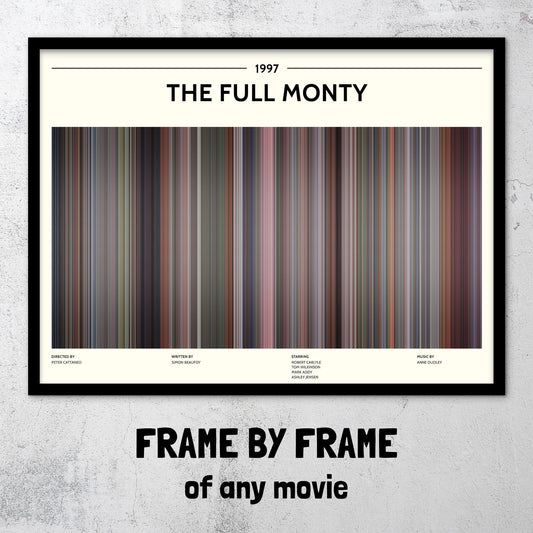 The Full Monty (1997) Barcode Palette