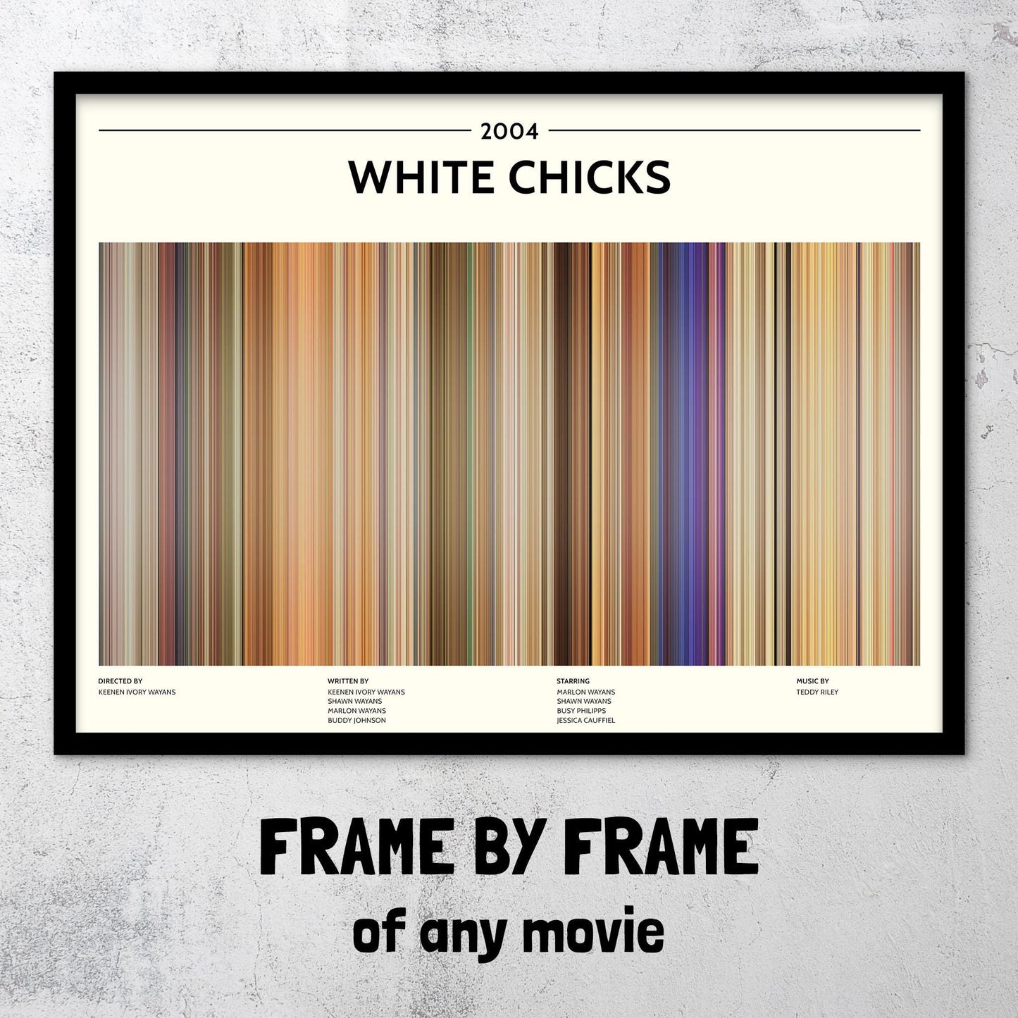 White Chicks (2004) Barcode Palette