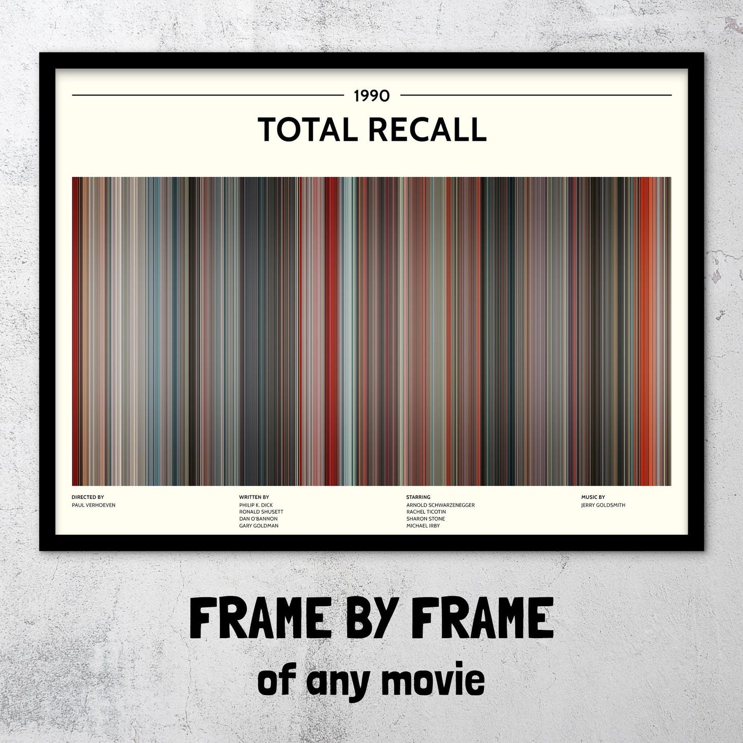 Total Recall (1990) Barcode Palette