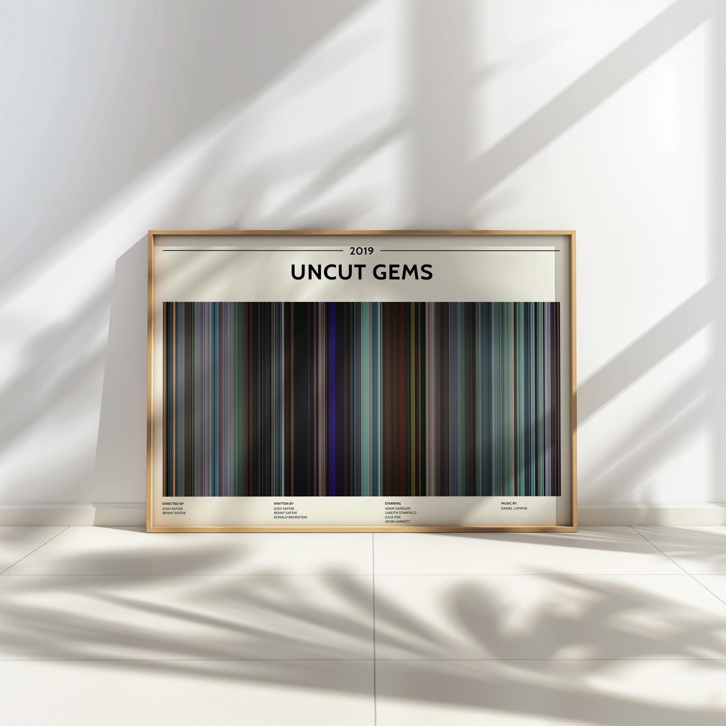 Uncut Gems (2019) Barcode Palette