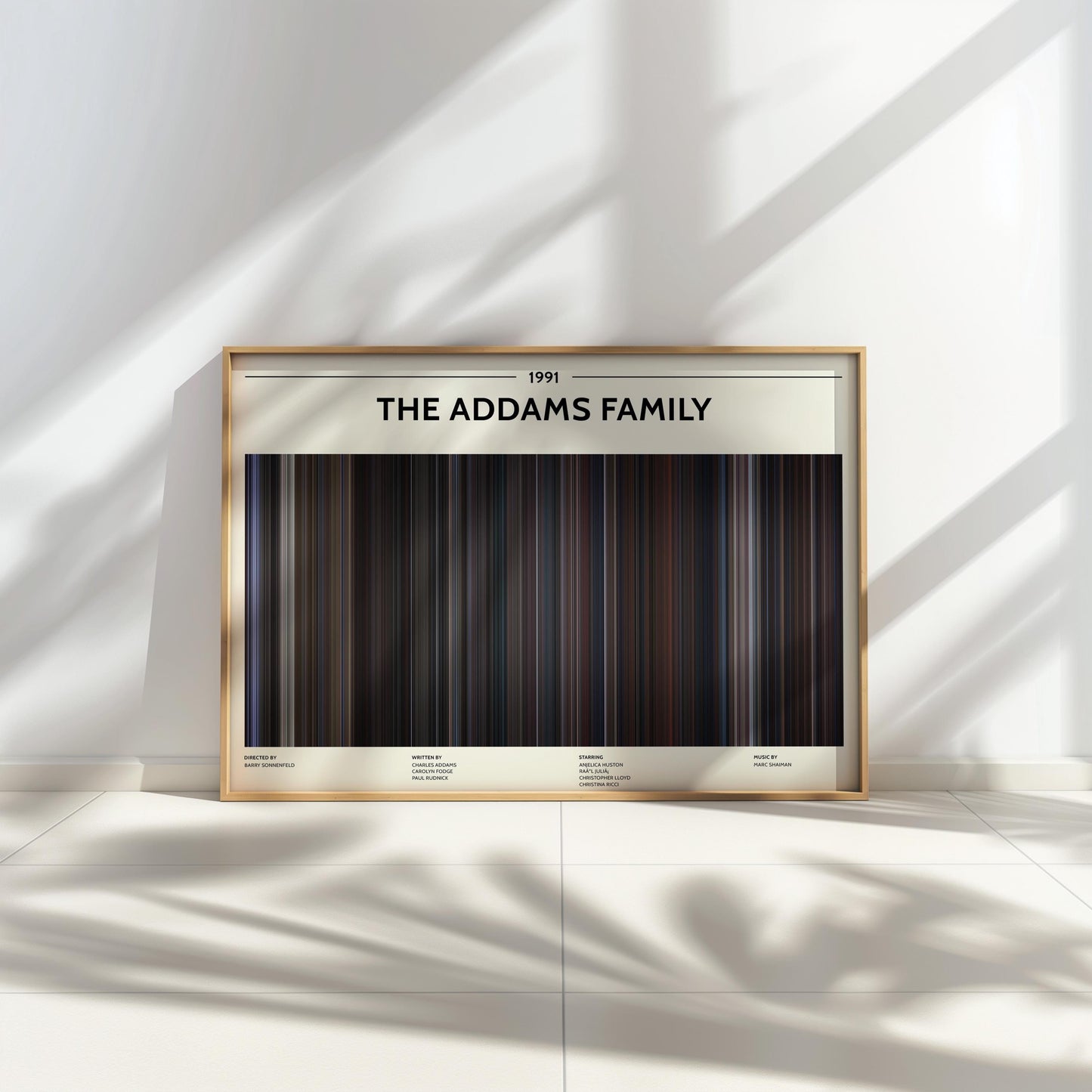 The Addams Family (1991) Barcode Palette